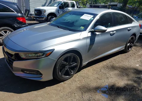2019 Honda Accord Sport из США, поврежденный, VIN 1HGCV1F32KA169313